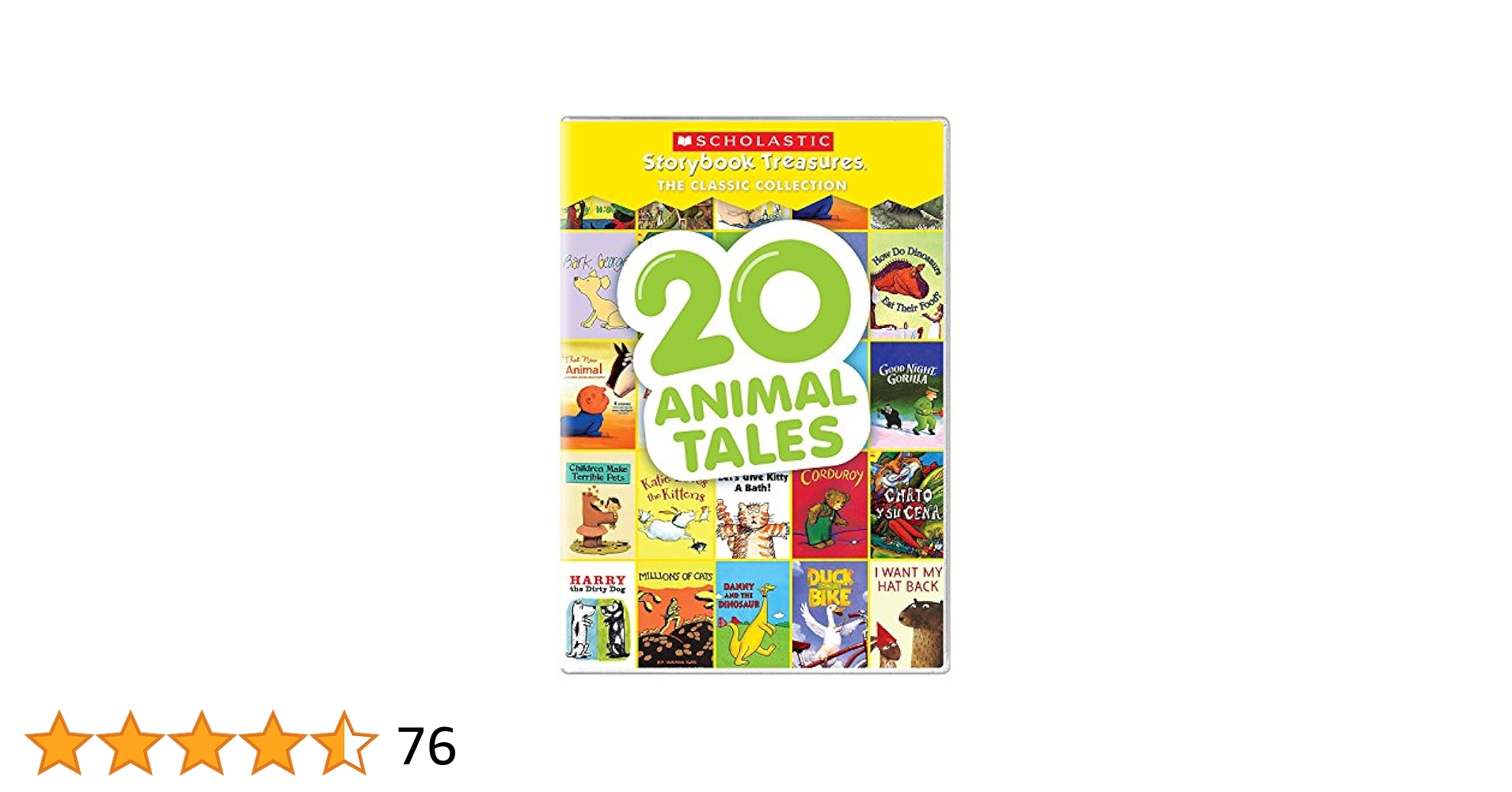 Amazon.com: 20 Animal Tales - Scholastic Storybook Treasures